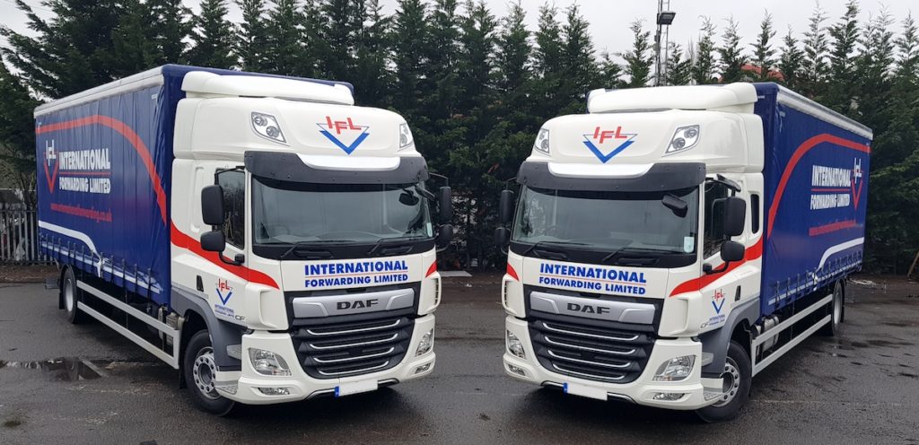 IFL's new DAFs trucks bring greener transport