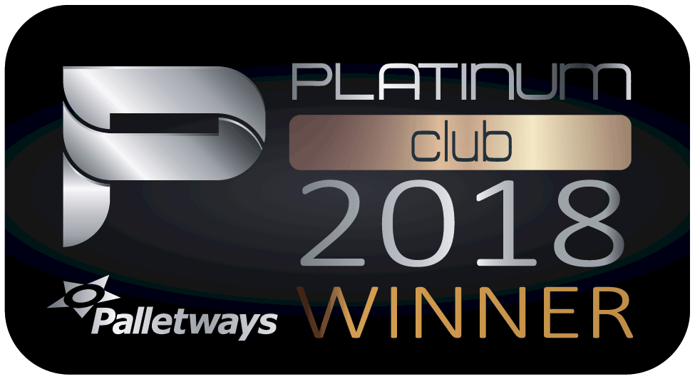 Palletways Platinum Club Winner 2018 logo