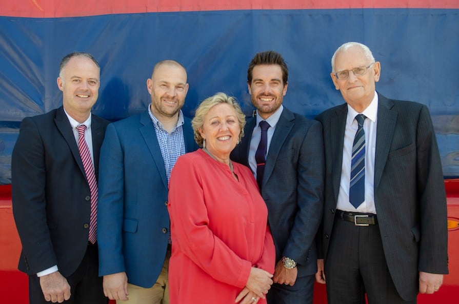 IFL's board of directors in 2019 (l-r): Nigel Parsons, Rob Pike (MD), Trisha Slater, Andy Grubb, Roy Baker.