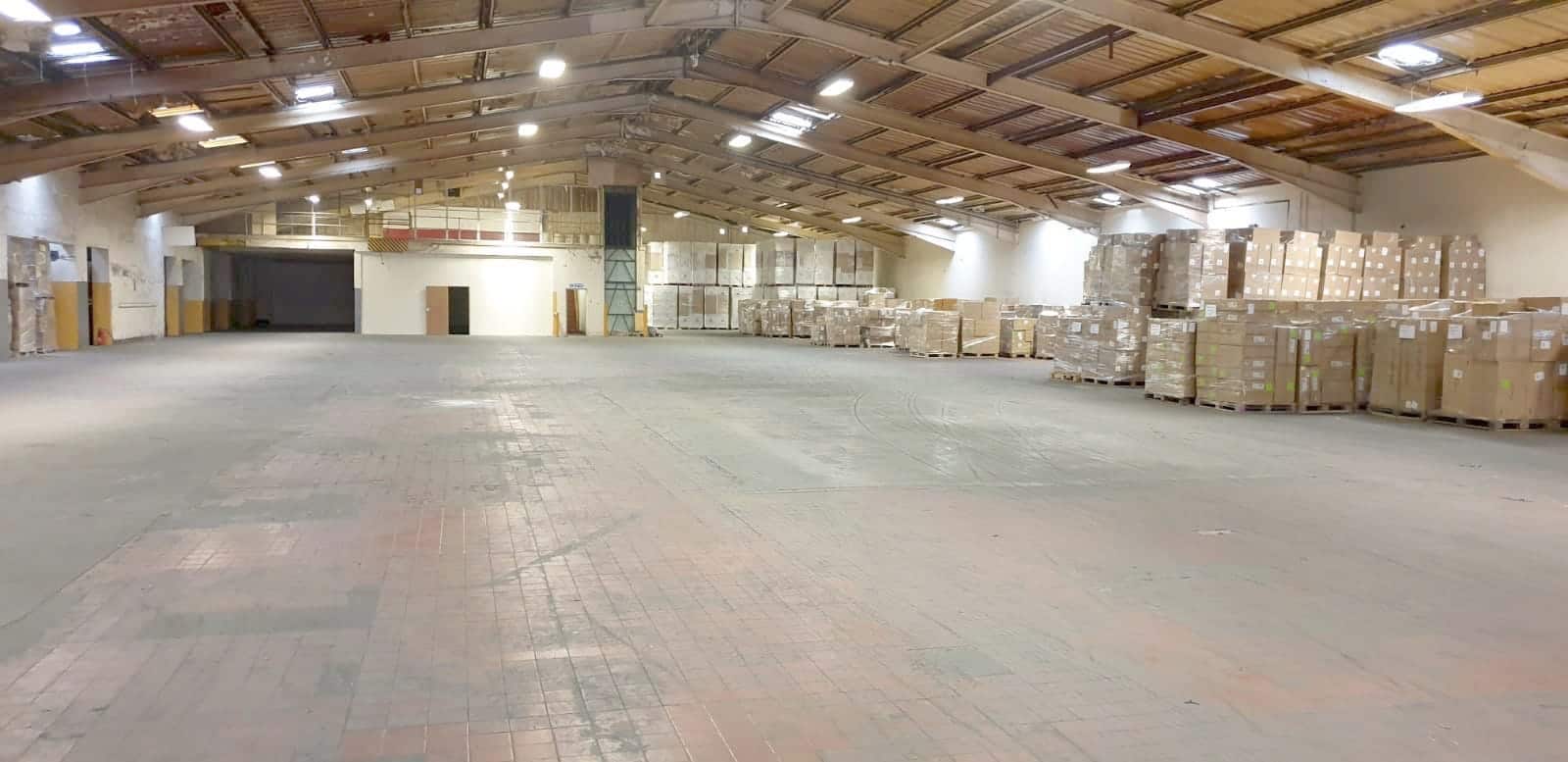 Birmingham warehouse interior 