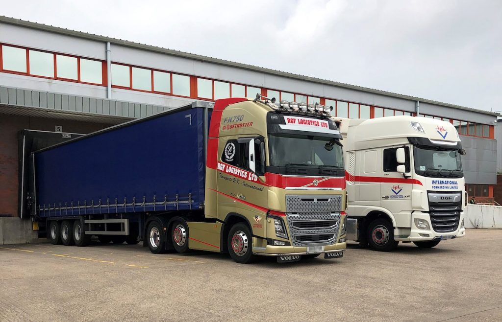 Pallet storage - IFL and RGF trucks