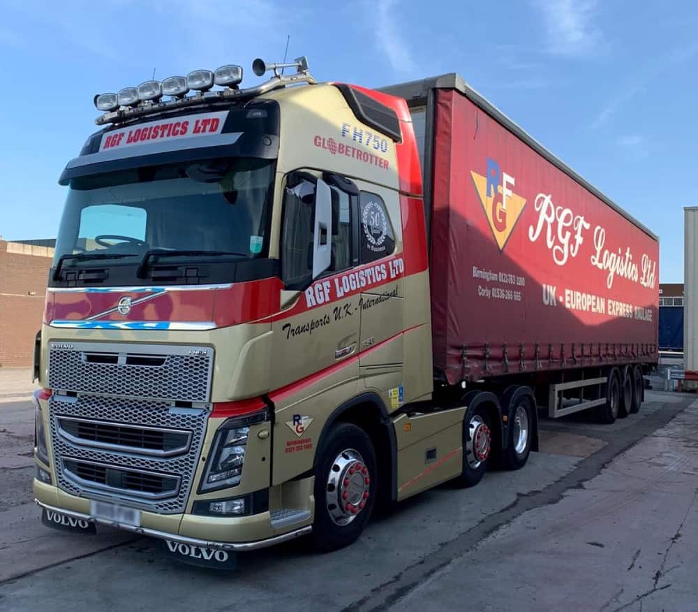 RGF gold truck