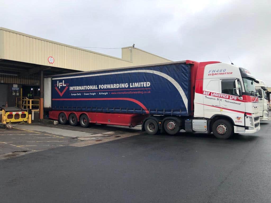 IFL offloads at its warehouse facility