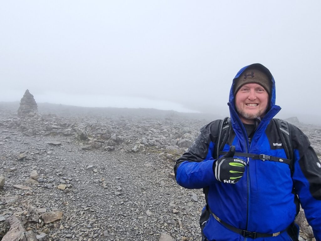 Mark Carolan, IFL driver, on a trek